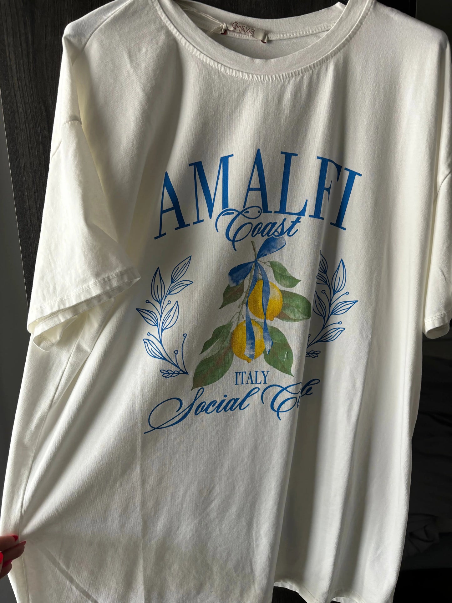 Oversized amalfi tee